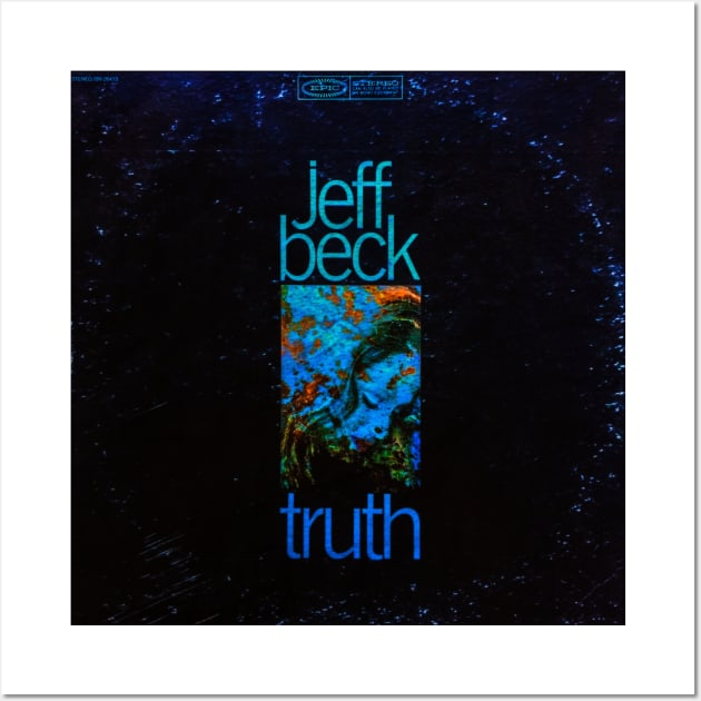 Jeff Beck - Truth Wall Art by CoolMomBiz